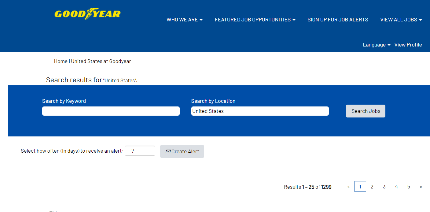 How to Get a Job at Goodyear in USA 2024